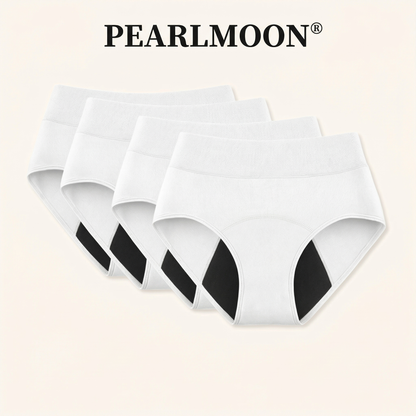 🌸🌸 Dernier jour : -80 % | Lot de 4 culottes 100 % anti-fuites PEARLMOON®