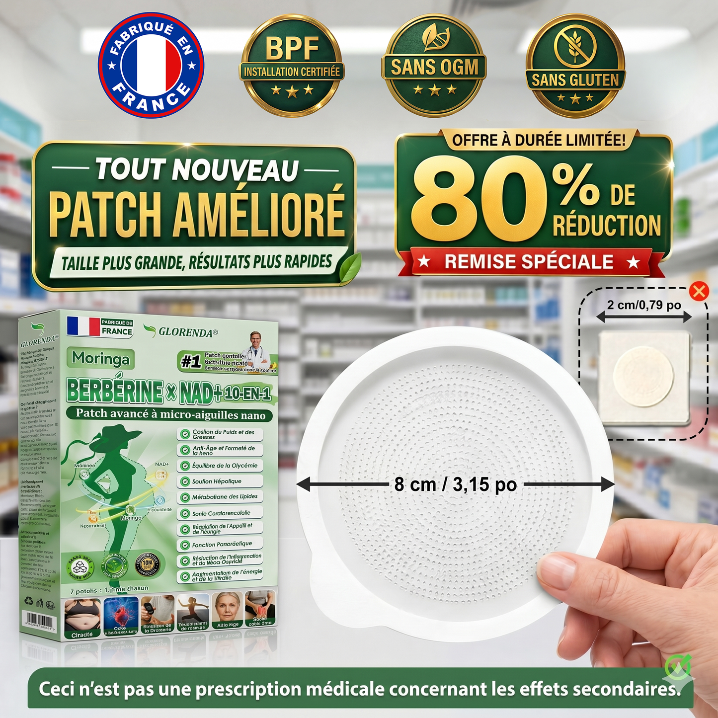 𝐆𝐋𝗢𝗥𝗘𝗡𝗗𝑨®⏳ Plus que 10 paquets ! 🔥 –30 %
